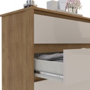 GAVETERO COIMBRA DE 5 GAVETAS  FREIJO/OFF WHITE,  230070.0002