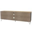 MESA PARA LCD KAZAN  OAK/NEGRO,  P1200133