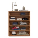 GAVETERO LISBOA DE 5 GAVETAS  FREIJO/BLANCO,  240840.0006