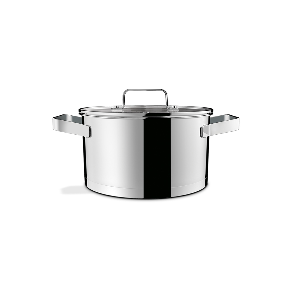 JUEGO DE OLLAS 5PZS ACERO INOX PALAZZO C/TP VD