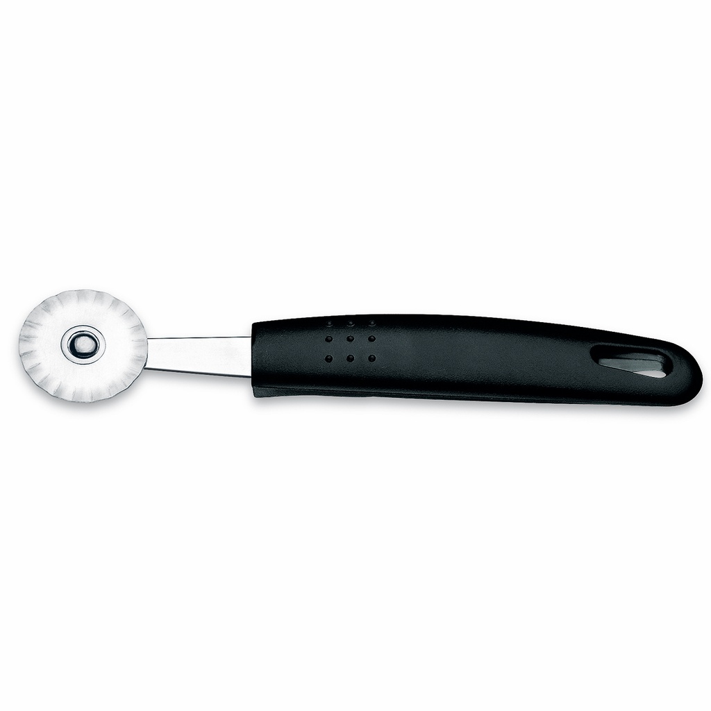LINEA ASTI - EN ACERO INOXIDABLE MANGO PP - CORTADOR DE PASTA 19,10CM -NEGRO
