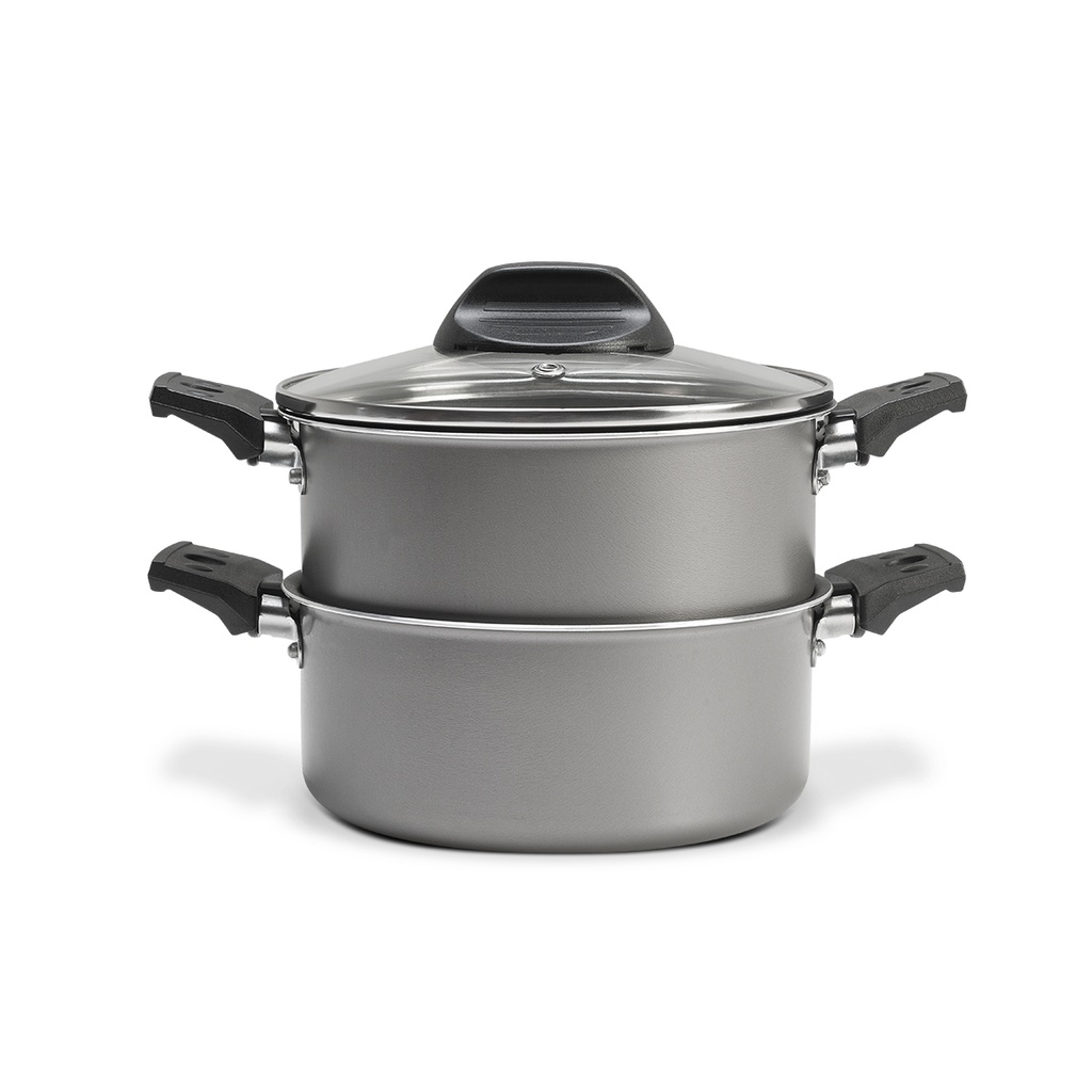 LINEA ESPECIARIAS - EN ALUMINIO - COR E VAPOR C/TAPA Ø16CM 1,45L PLATA 