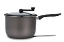LINEA ESPECIARIAS - EN ALUMINIO - OLLA PALOMITAS DE MAIZ Ø22CM 5,50L PIC POC PLATA 