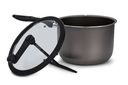 LINEA ESPECIARIAS - EN ALUMINIO - OLLA PALOMITAS DE MAIZ Ø22CM 5,50L PIC POC PLATA 