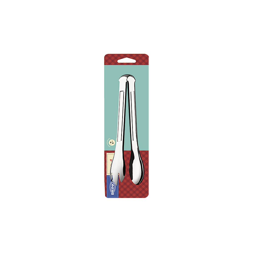 PINZA PARA ENSALADA EN ACERO INOXIDABLE 20,50 CM
