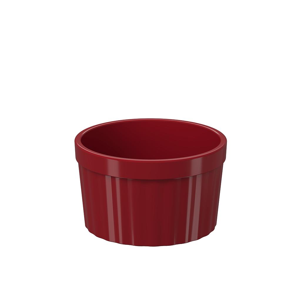 RAMEKIN DE PLASTICO UNO 150ML ROJO BOLD 7.9 x 4.7 cm