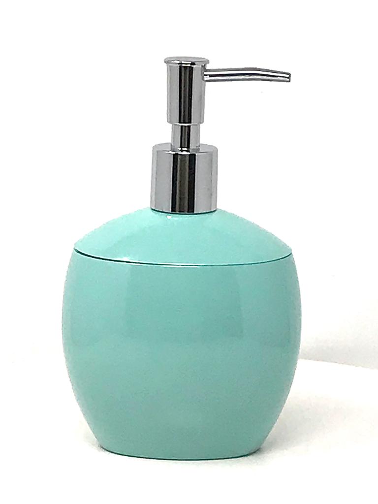 DISPENSADOR DE JABON LIQUIDO  300 ML  SPOOM VERDE ELETRICO