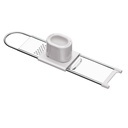 RALLADOR DE ACERO INOXIDABLE Y REBANADOR DE AJO TOP PRATIC