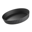 LINEA BAKEWARE - EN ALUMINIO - ASADERA DE QUICHE Ø24CM GRAFITO 