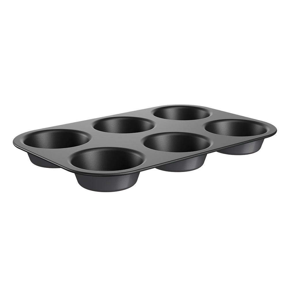 LINEA BAKEWARE - EN ALUMINIO - MOLDE 6 DIVISIONES 27,2CM GRAFITO 