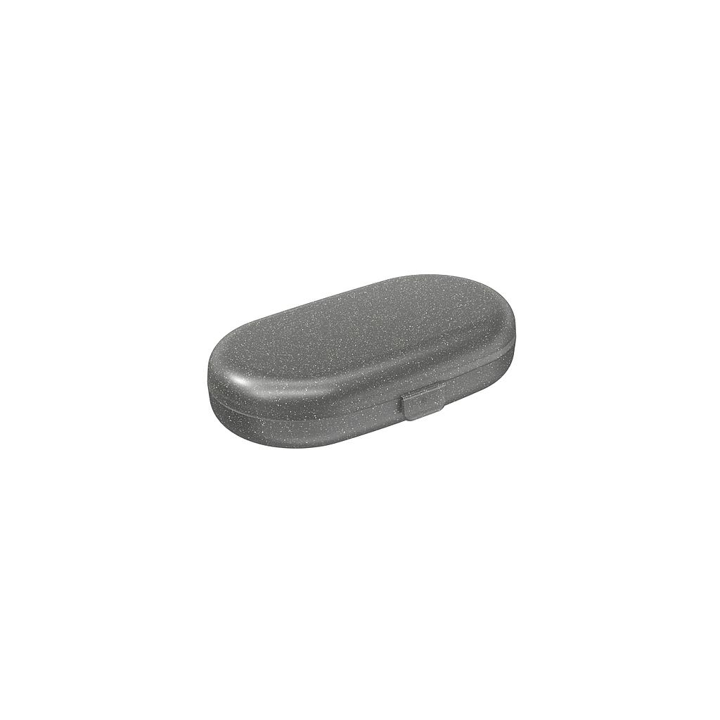 BIG NECESARIA DE PLASTICO 17 X 9,5 X 4 CM FUME GLITER 