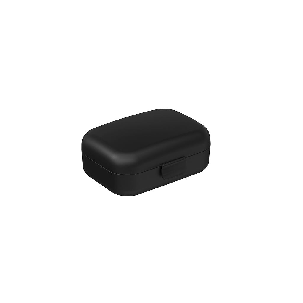 MINI NECESARIA DE PLASTICO 10,8 X 8,2 X 4,4 CM PERSONAL NEGRO 
