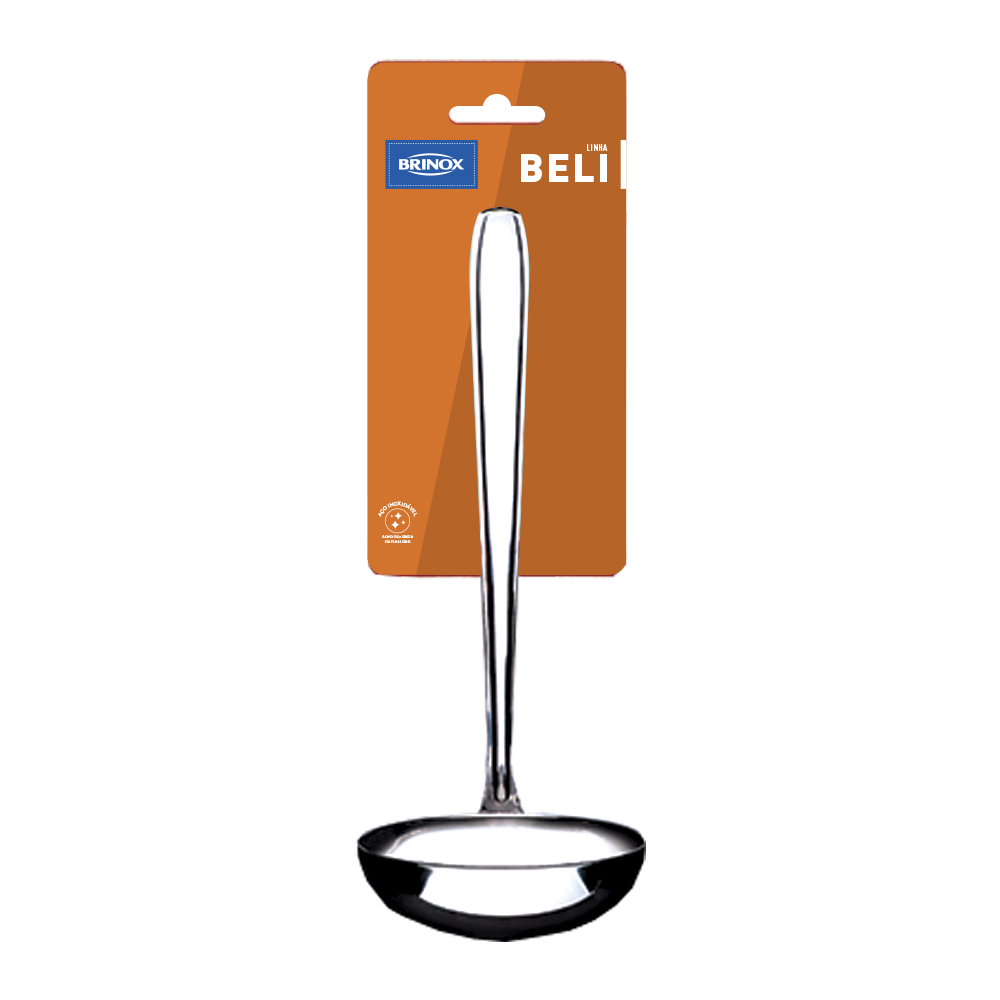 LINEA BELI - EN ACERO INOXIDABLE - CUCHARON DE SOPA 24,0CM 95 ML 