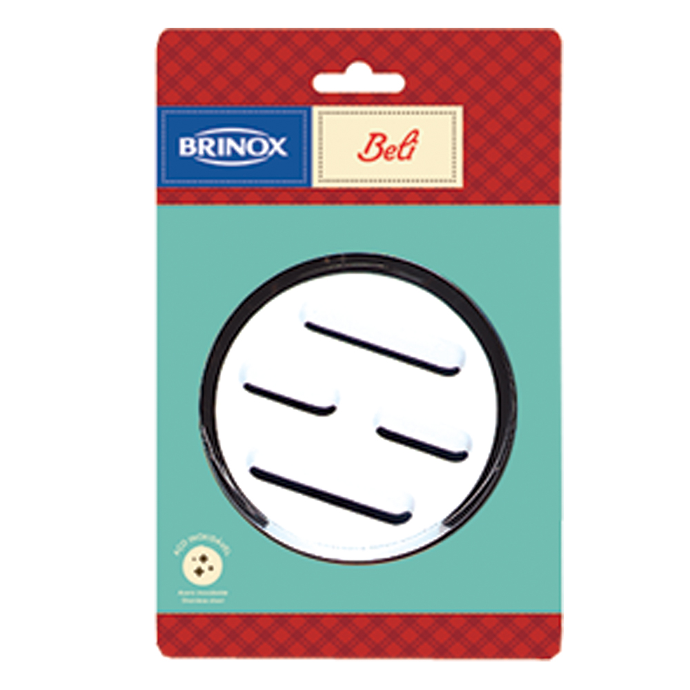 LINEA BELI - EN ACERO INOXIDABLE - DESCANSO PARA VASOS Ø90,CM 6 PIEZAS 