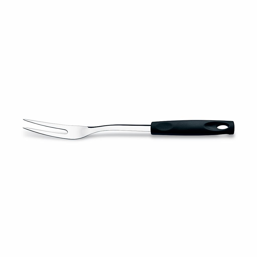 LINEA ASTI - EN ACERO INOXIDABLE MANGO PP - TENEDOR TRINCHANTE 31,00CM -NEGRO
