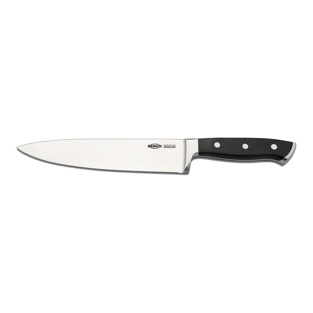 CUCHILLO JEFE EN ACERO INOXIDABLE 10" INFINITY