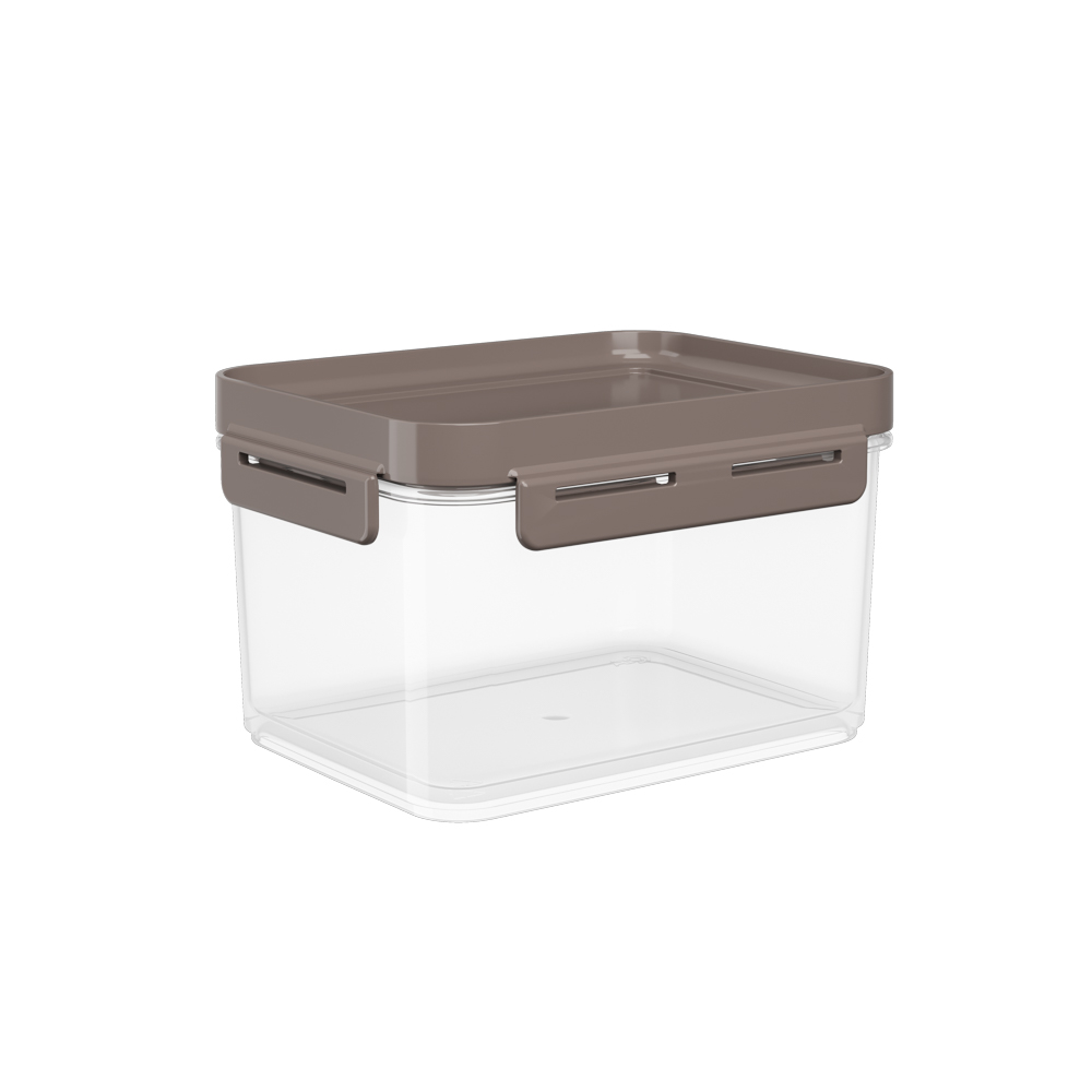 Contenedor Hermetico de Plastico 1,50L Flap Warm Gray