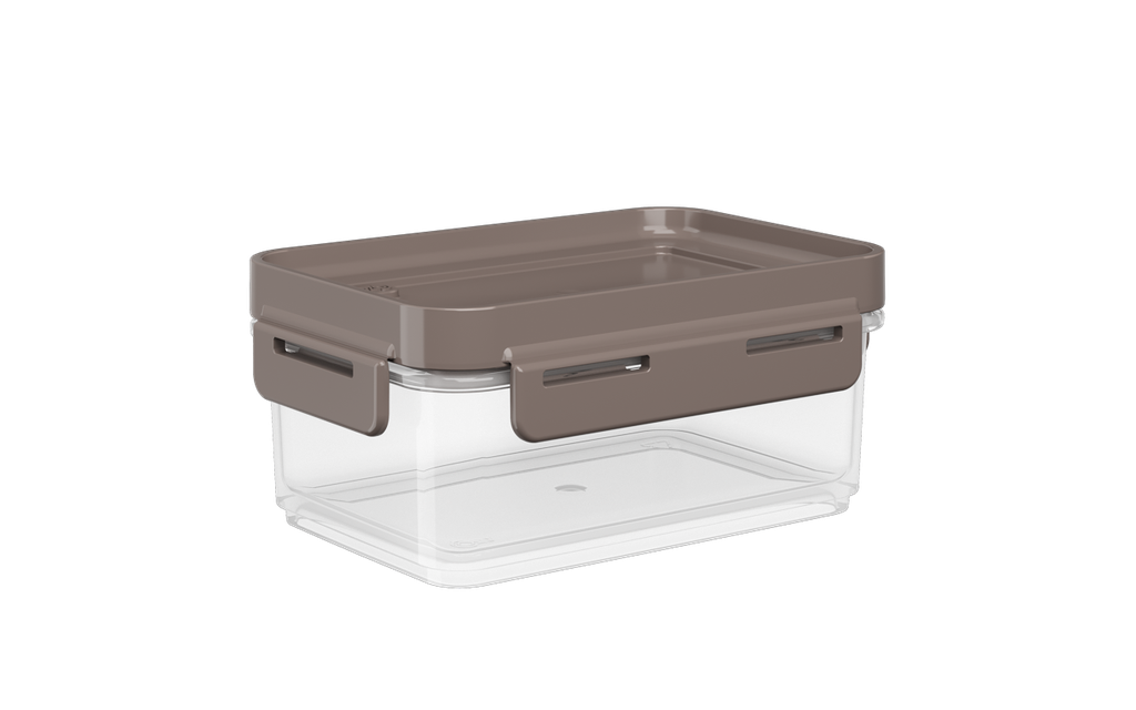 Contenedor Hermetico de Plastico 250ML Flap Warm Gray