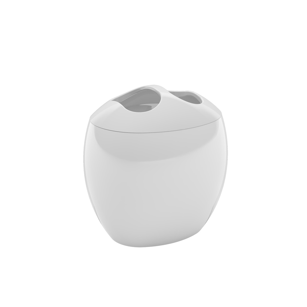 Portacepillos de Plastico Spoom Blanco