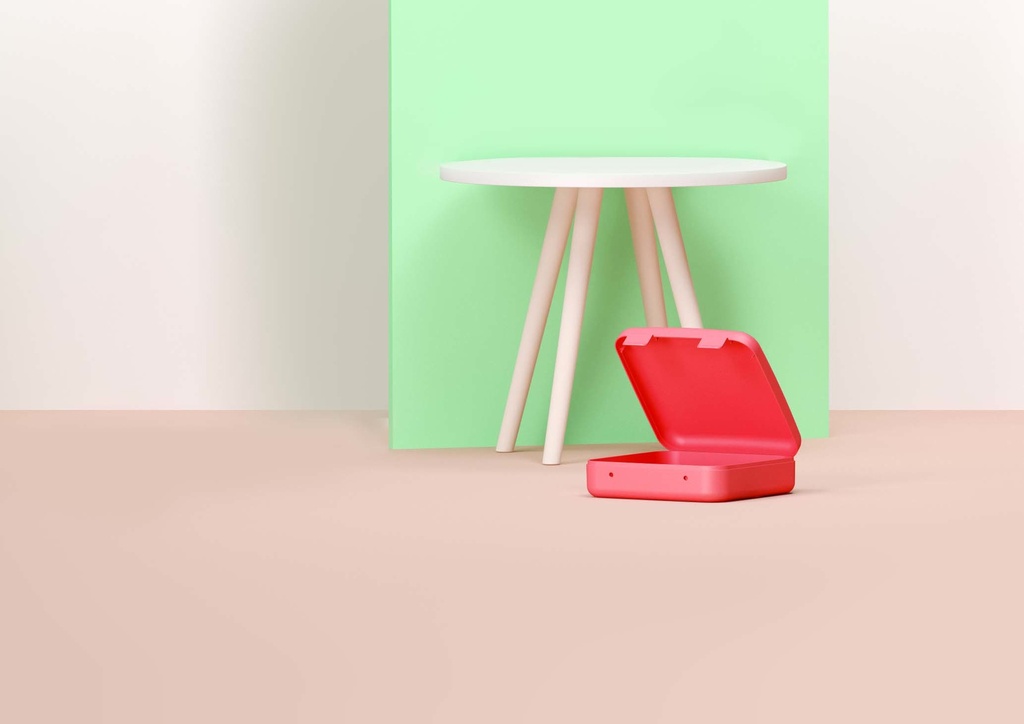 Sanduchera Nutri de Plastico 15,8x15,1x5,1CM