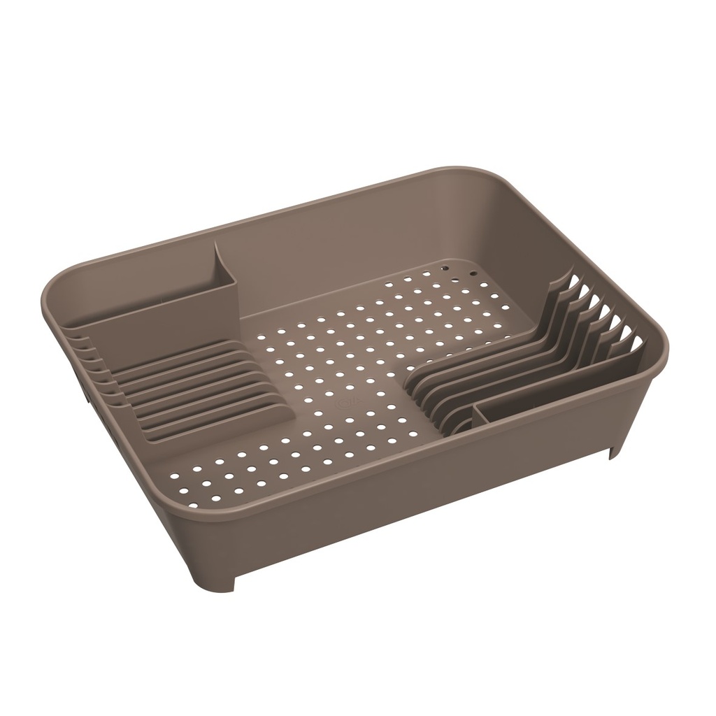 Escurriplato de Plastico Basic Warm Gray