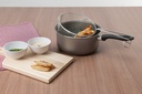 LINEA CHILLI - EN ALUMINIO - FREIDORA C/CESTILLO Ø20CM 2,65L PLATA 