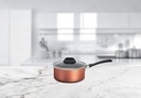 LINEA CLOVE - EN ALUMINIO - OLLA C/TAPA Ø16CM 1,30L COBRE 