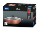 LINEA CLOVE - EN ALUMINIO - WOK C/TAPA Ø28CM 4,10L COBRE 