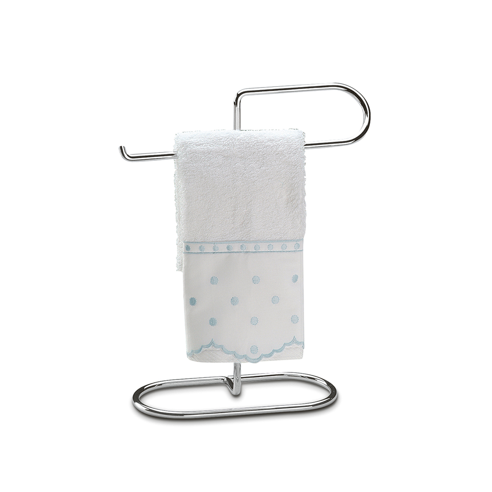 LINEA BEL GIORNO - HILO CROMADO - TOALLERO DE PIE 25 X 31CM