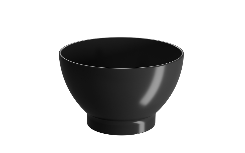 BOL CEREALES DE PLASTICO 500ML COZY NEGRO 