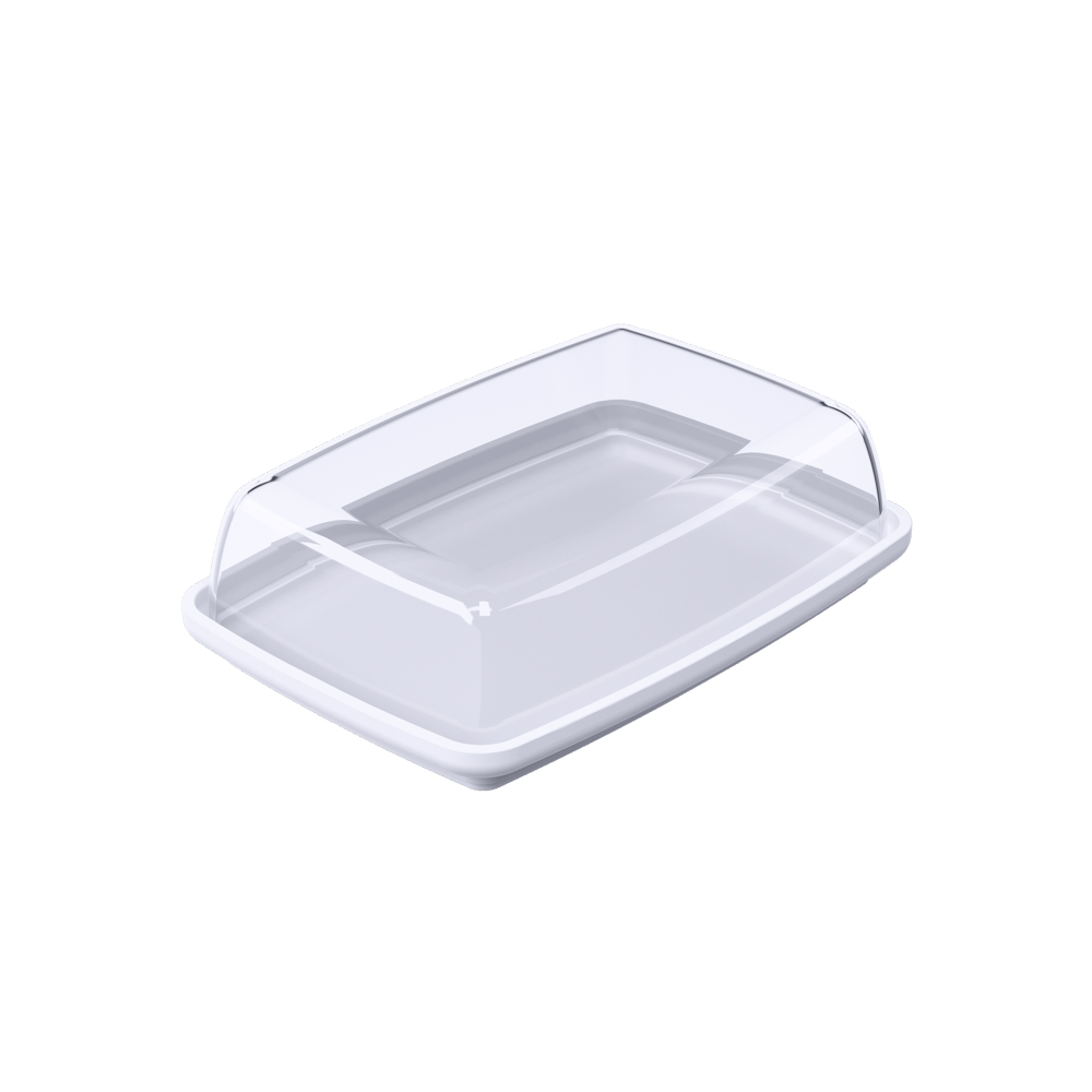 MANTEQUERA 16,00X10,00X4,50CM DE PLASTICO COZY BLANCO 