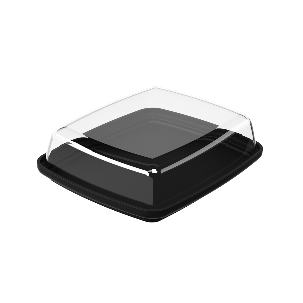 PORTA FIAMBRES DE PLASTICO COZY NEGRO 