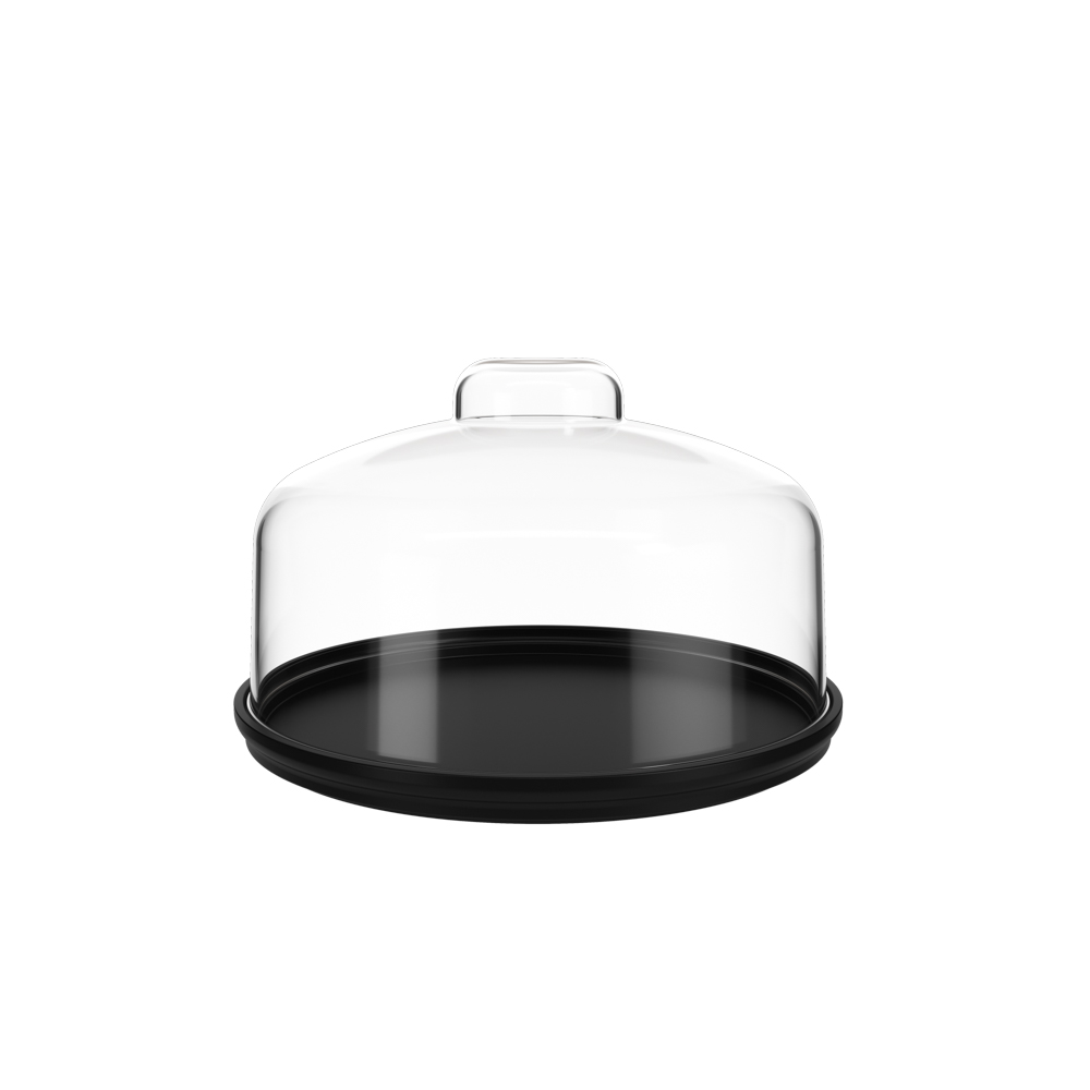 PORTA PASTEL Ø19,00CM DE PLASTICO COZY NEGRO 