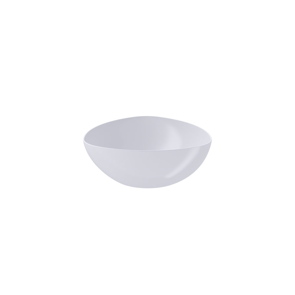 BOL TRIANGULAR 2,50L DE PLASTICO ESSENTIAL BLANCO 