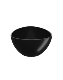 BOL TRIANGULAR 250ML DE PLASTICO ESSENTIAL NEGRO 