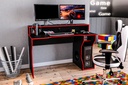 ESCRITORIO FREMONT NEGRO / ROJO