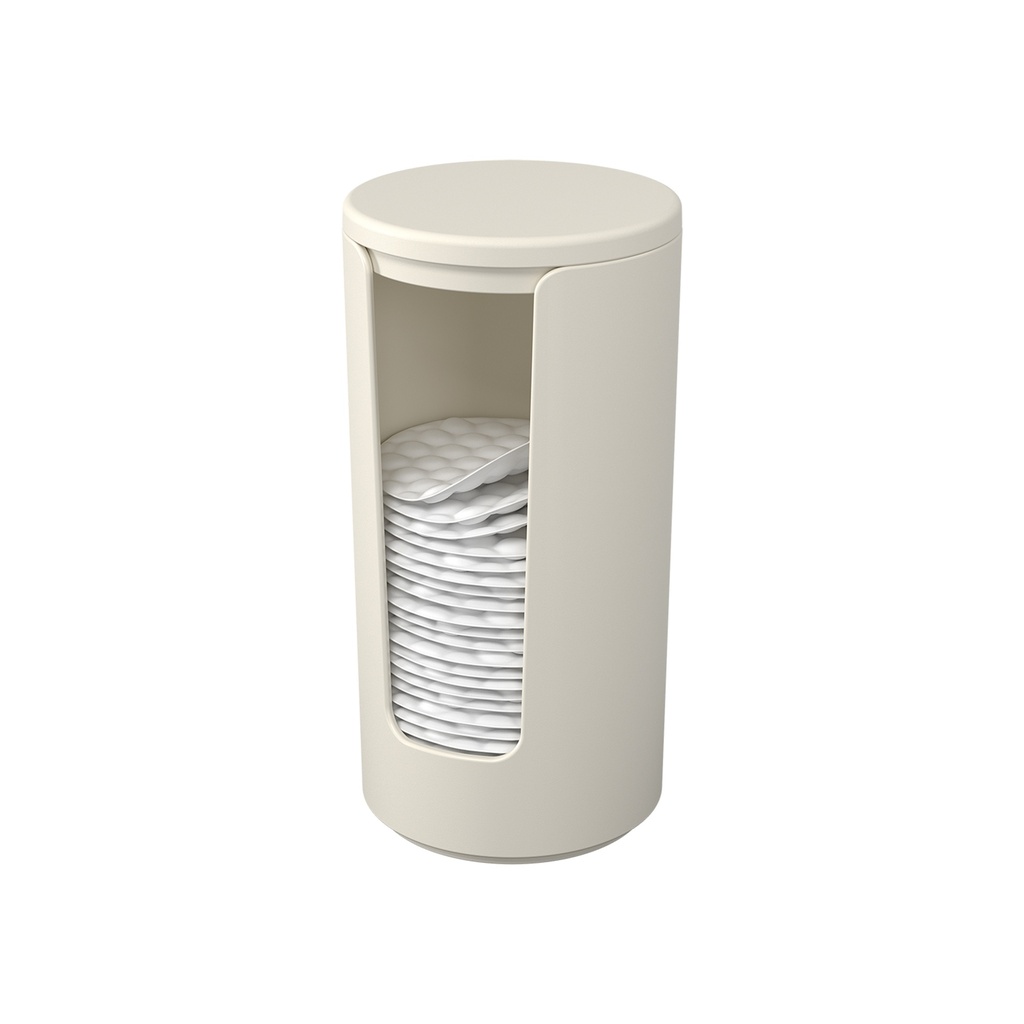 LINEA SERENE- PORTA ALMOHADILLAS DE ALGODÓN LIGHT GRAY