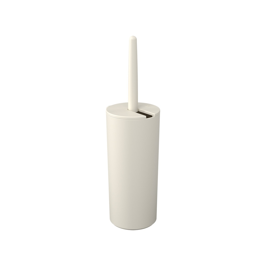 LINEA SERENE- ESCOBILLA BAÑO DE PLASTICO LIGHT GRAY