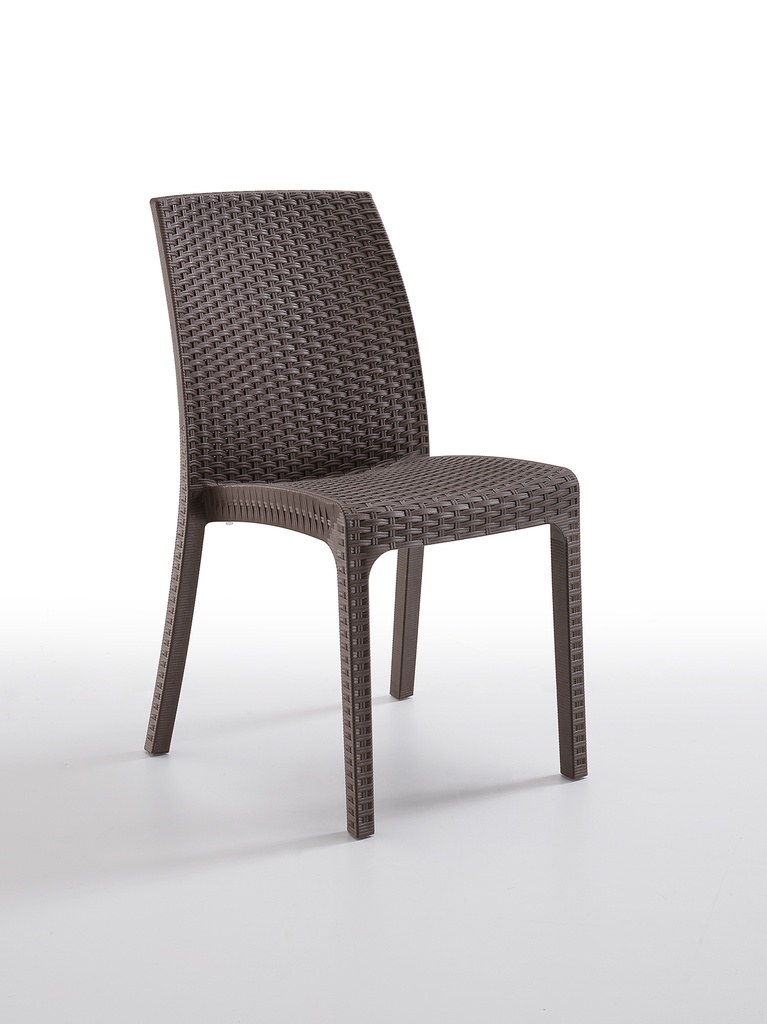 SILLA VIRGINIA C/ BRAZO MARRON