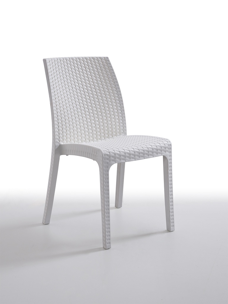 SILLA VIRGINIA S/BRAZO BLANCA
