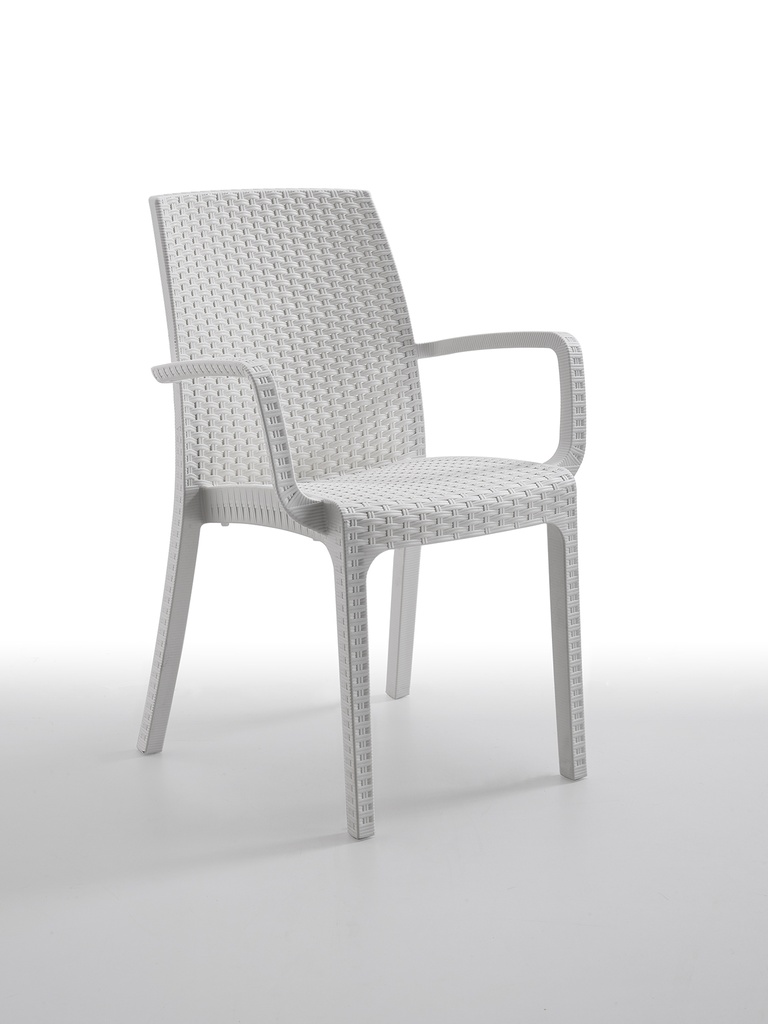 SILLA INDIANA C/ BRAZO BLANCA