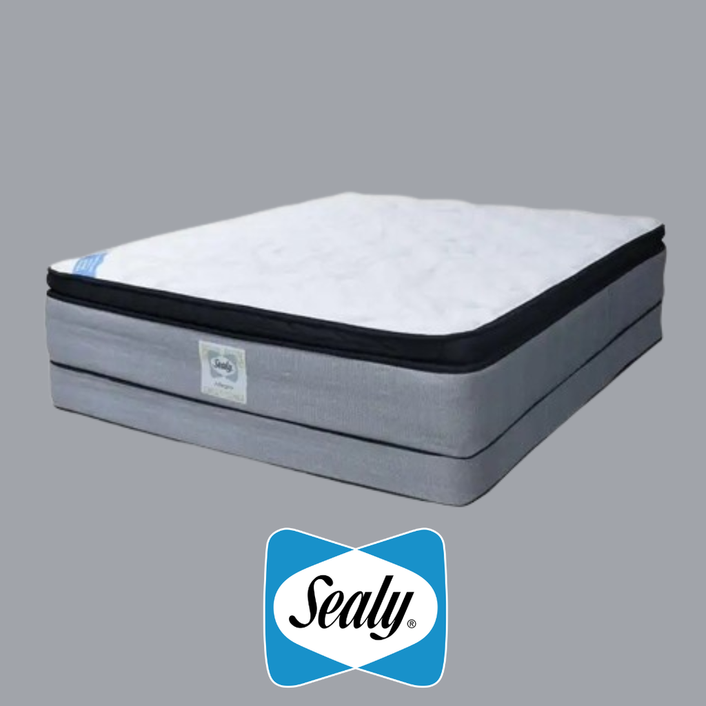 Colchón + Base Sealy Allegro Pillow Top Twin (39x74)