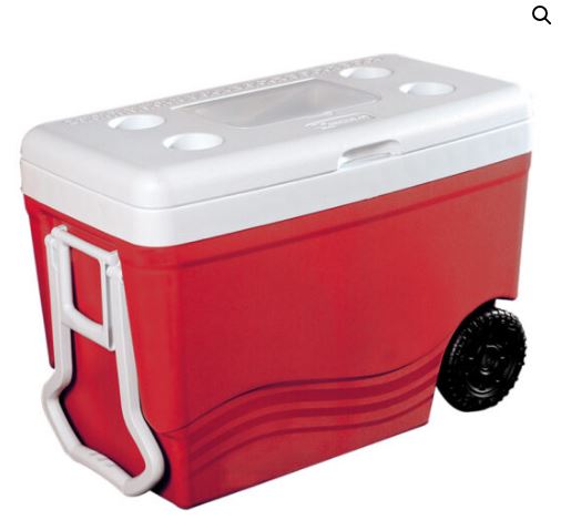 NEVERA DECOCAR ELITE CON RUEDAS 58 QTS