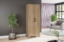 ROPERO MULTIUSO BRAGA 2 PUERTAS JEQUITIBA BRILLO