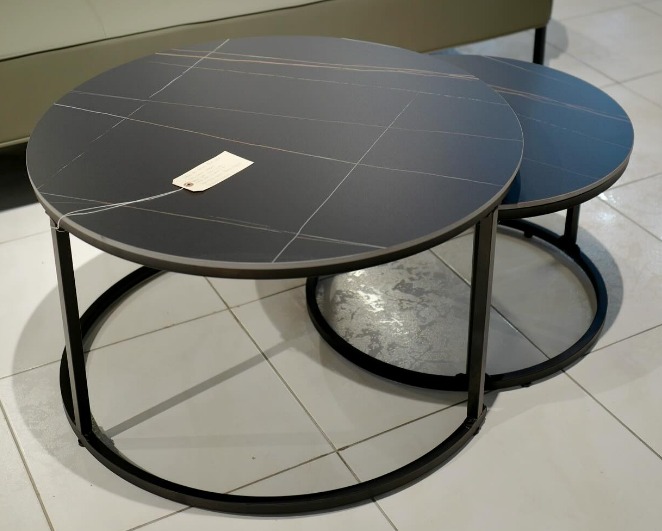 MESA DE CENTRO MOD. 627 NEGRO - NEGRO