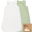 Keababies Paquete de 2 sacos de dormir Soothe (Roarsome), tamaño: pequeño