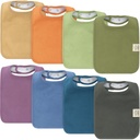 Keababies Paquete de 8 baberos Coast Drool (crucero), color: crucero