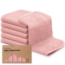 Keababies Paquete de 6 Toallitas Deluxe para Bebé (Rosado), Color: Rosado