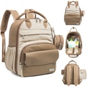Keababies Mochila de pañales Play (Latte), Color: Latte