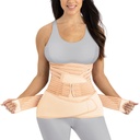 Keababies Cinturón de soporte para la recuperación posparto Revive 3 en 1 (marfil clásico), talla: M/L / estilo: marfil clásico